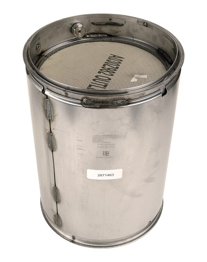 OEM CUMMINS DPF MODULE / 2871463 top view