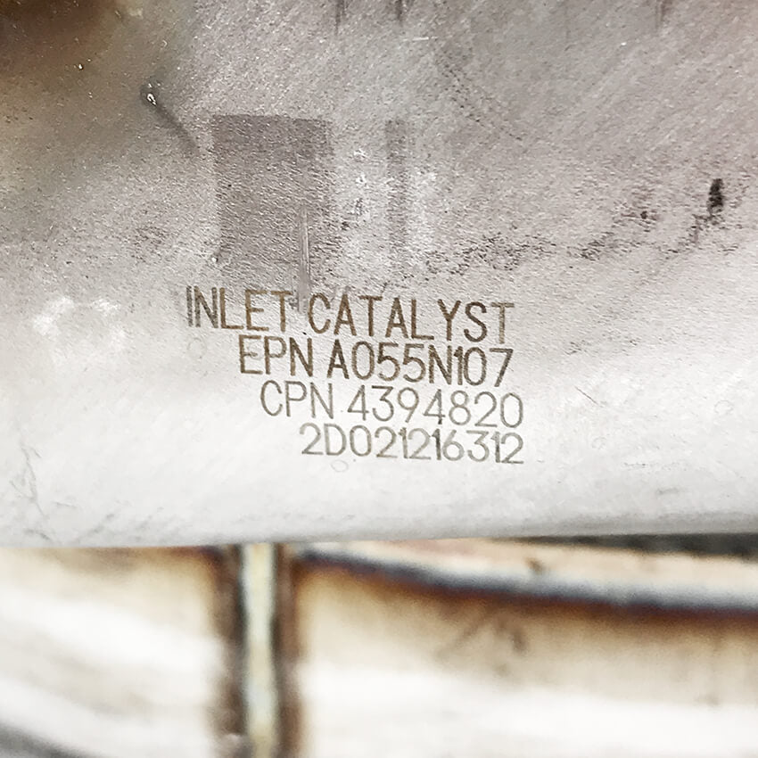 OEM Cummins Inlet Catalyst Module 4394820