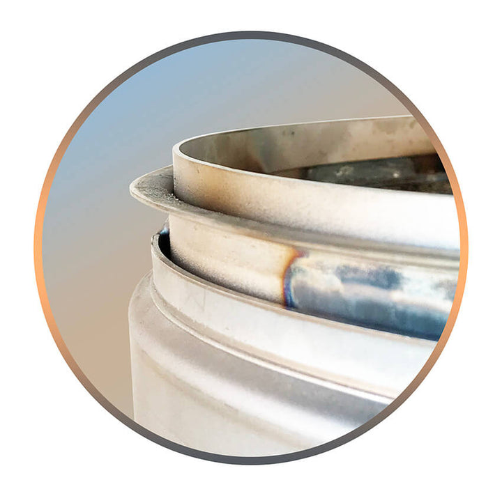 Redline Emissions Products Cummins ISX / Navistar Maxxforce 13 DPF (4969702 / RED 52932) outlet detail