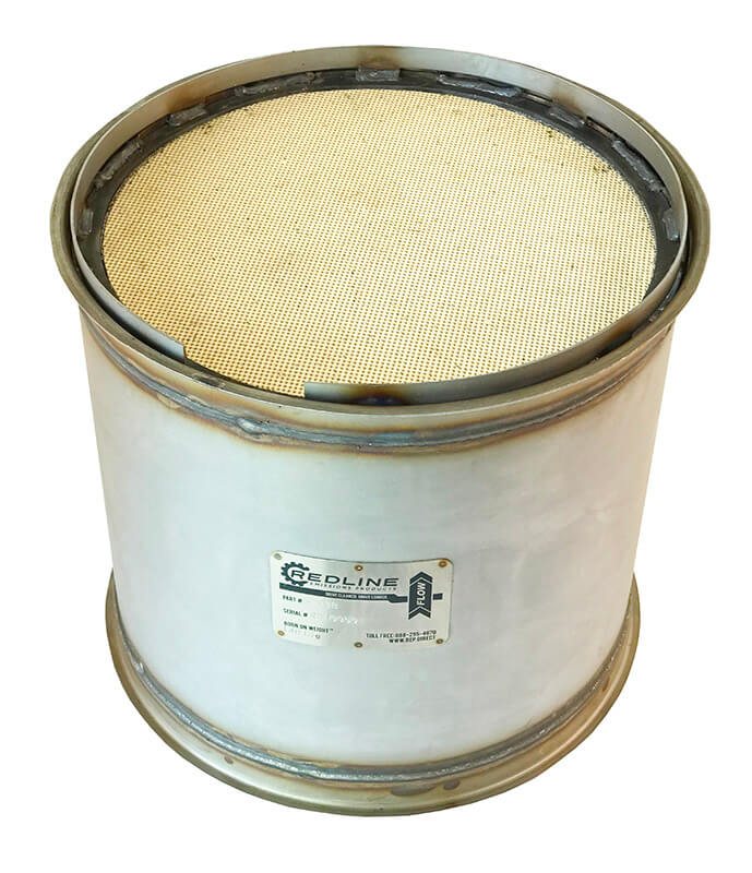 Redline Emissions Products Replacement for Cummins ISM / Navistar DPF ( 3817962C91 / REP 52938)