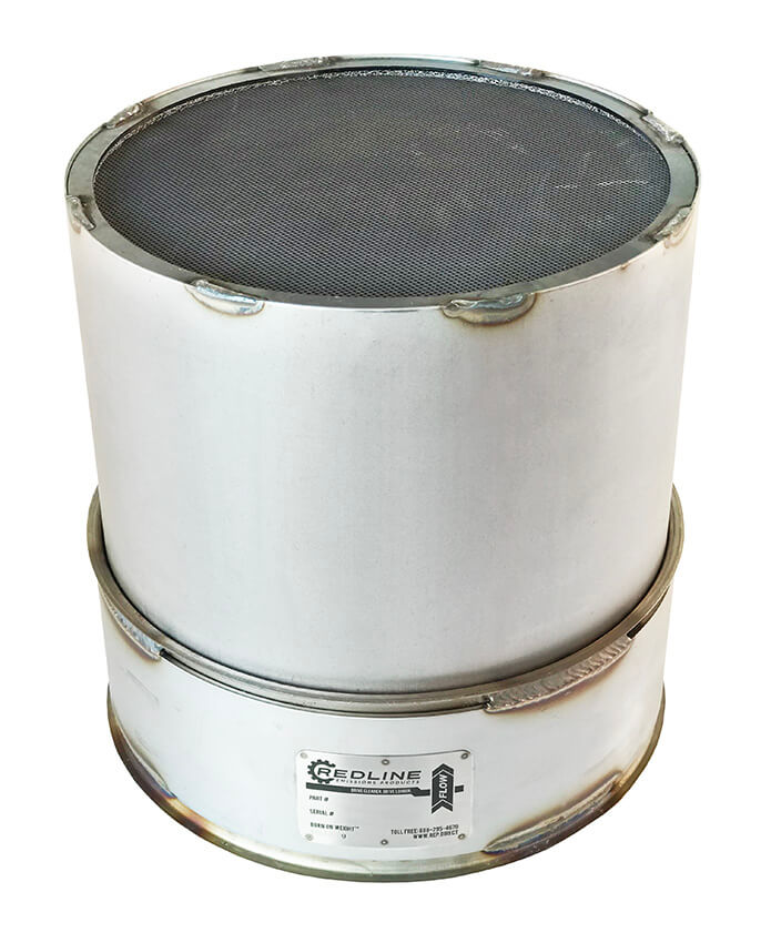 Redline Emissions Products Replacement for Cummins ISX / Mack / Volvo D11 / D13 / MP7 / MP8 DPF (4965322 / 20863859 / REP 52944)