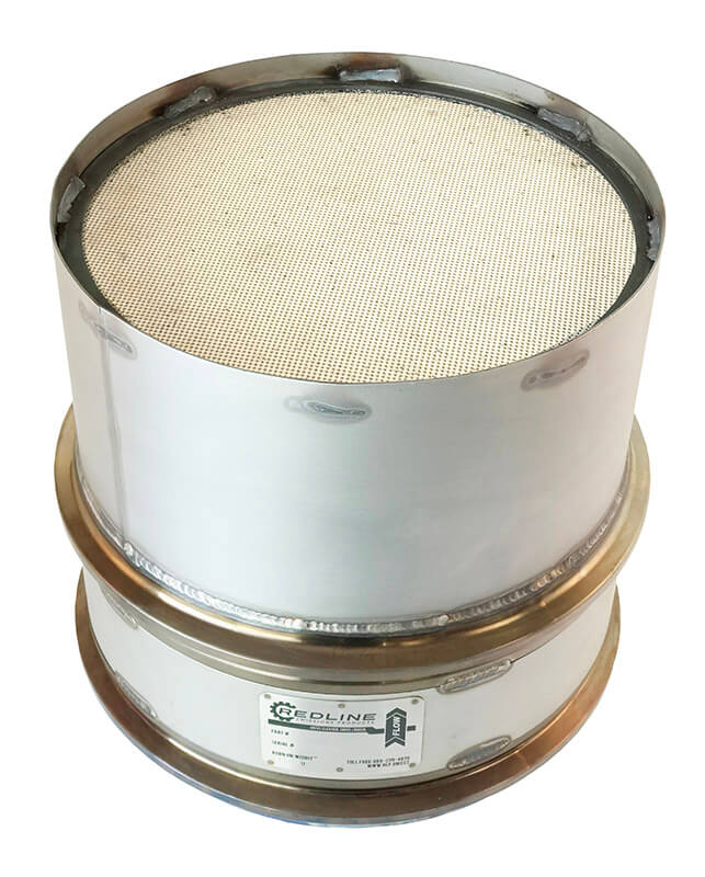 Redline Emissions Products Replacement for Mack / Volvo D11 / D13 / MP7 / MP8 DPF ( 21212426 / REP 52957)