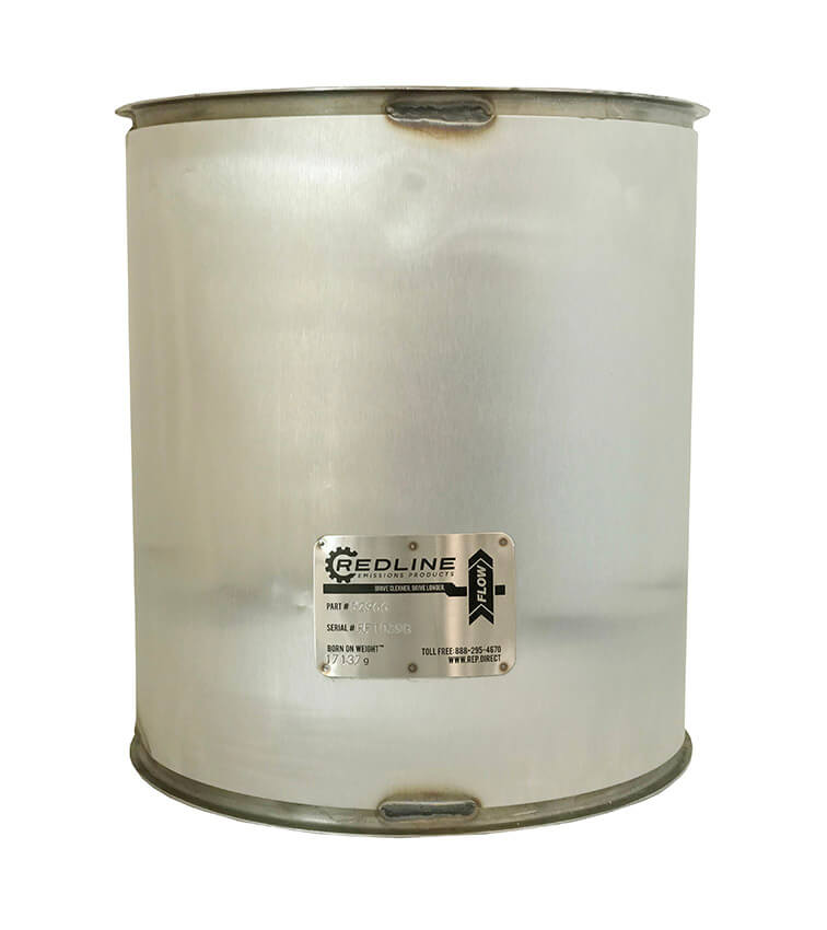 Redline Emissions Products Replacement for Detroit Mercedes S50 DPF ( 23535827 / REP 52966)