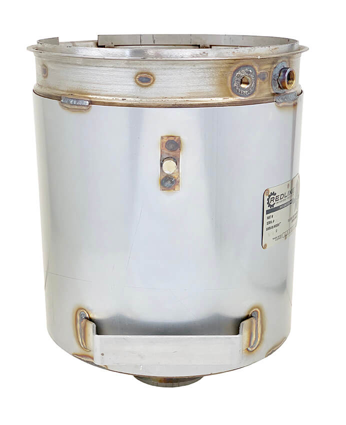 Redline Emissions Products Cummins ISC / ISL DOC, Catalyst (4965352 / RED 58816) side