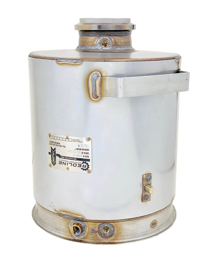 Redline Emissions Products Cummins ISC / ISL DOC, Catalyst (4965352 / RED 58816) bot