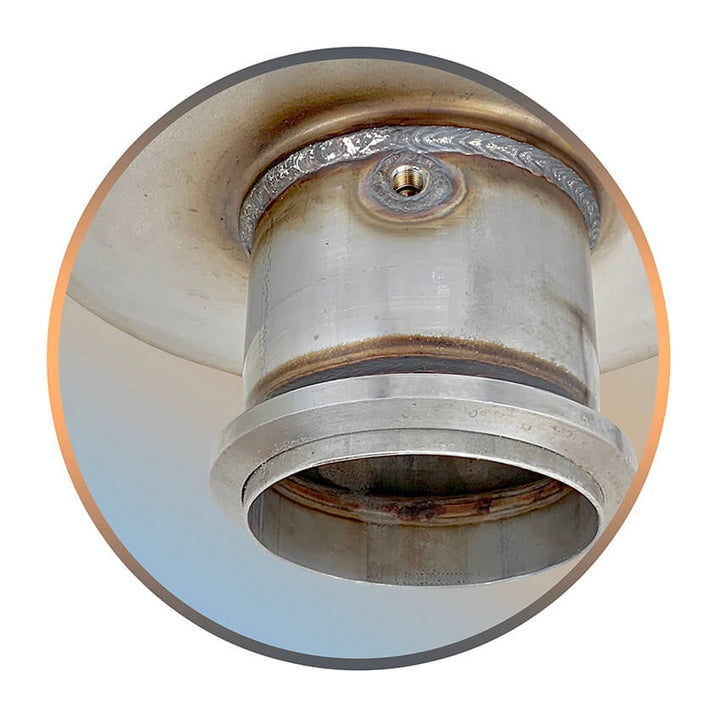 Redline Emissions Products Cummins ISL / ISM DOC, Catalyst (5287519 / RED 58817) inlet