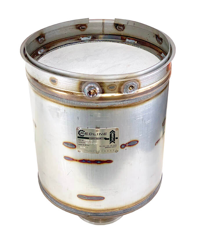 Redline Emissions Products Cummins DOC, Catalyst (4969718 / RED 58818) top