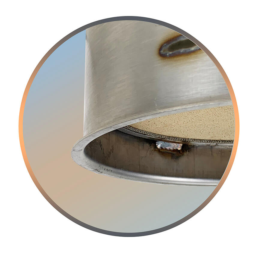 Redline Emissions Products Cummins ISB DOC Catalyst (RED 58833) inlet detail