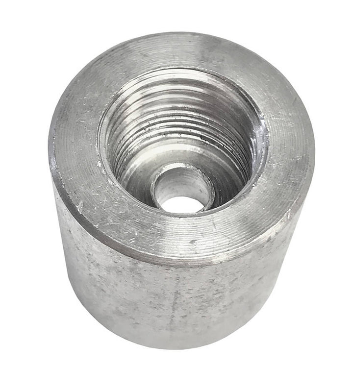 Redline Emissions Products Weld Bung (BG1002) - M14 X 1.50, 7/8" OD, 7/8" H, Rev Flare