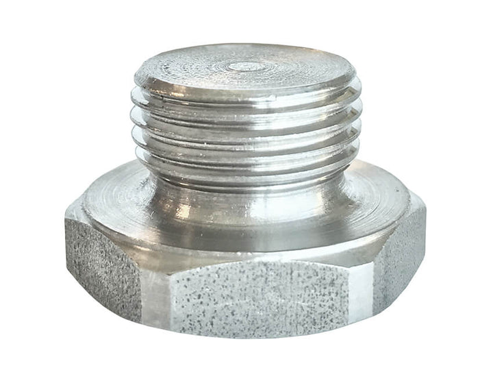 Redline Emissions Products NOx / O2 Plug Weld Bung (BG1015) - M18 X 1.50, 1" OD,  21/32" H
