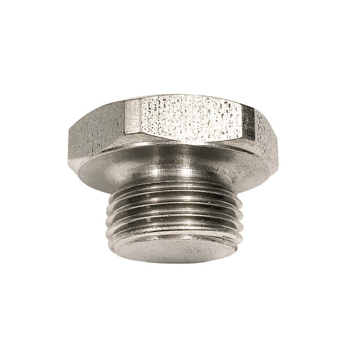 Redline Emissions Products NOx / O2 Plug Weld Bung (BG1015) - M18 X 1.50, 1" OD,  21/32" H