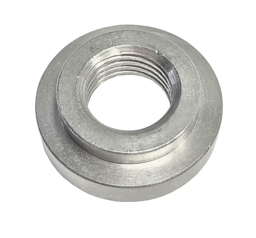 Redline Emissions Products NOx / O2 Weld Bung (BG1017) - M12 X 1.25, 1" OD, 5/16" H, Stepped