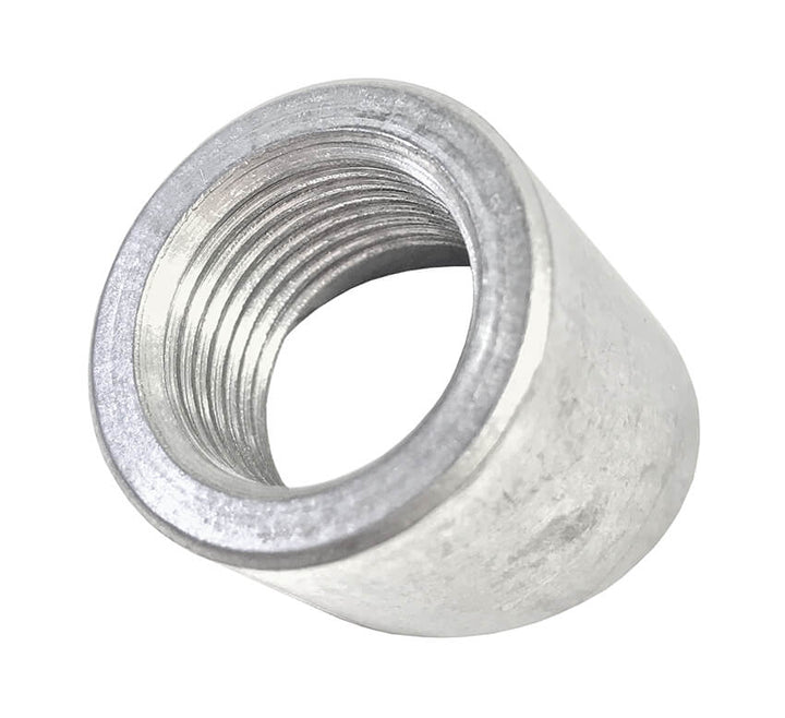 Redline Emissions Products NOx / O2 Weld Bung (BG1019) - M18 X 1.50, 1" OD, 1" H, Angled