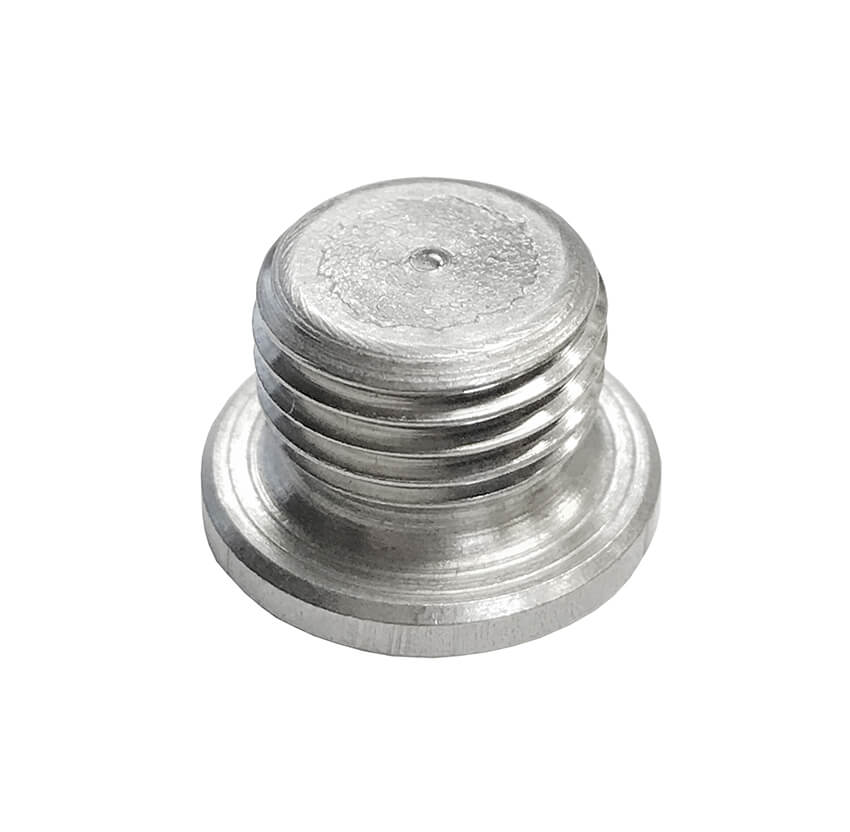 Redline Emissions Products NOx / O2 Plug Weld Bung (BG1023) - M12 X 1.25, 5/8" OD, 13/32" H