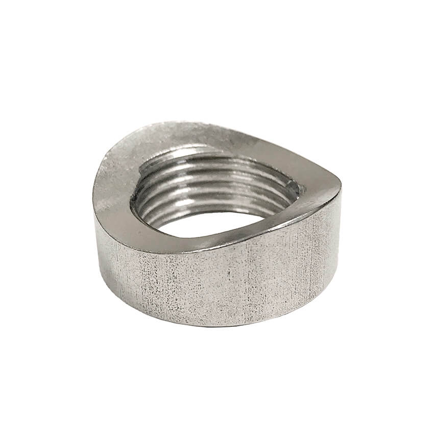 Redline Emissions Products NOx / O2 Curved Weld Bung (BG1025) Curved view 3