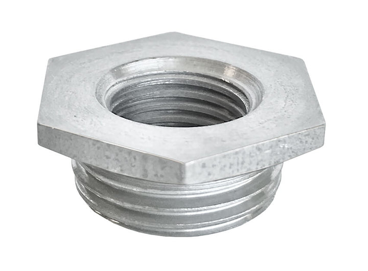 Redline Emissions Products NOx / O2 Adapter Weld Bung (BG1026) - M12 X 1.25 &amp; M18 X 1.50, 7/8" OD, 3/8" H