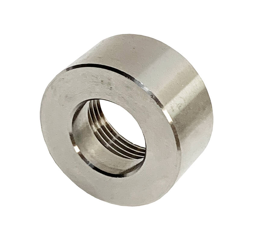 Redline Emissions Products Soot Sensor Weld Bung (BG1029) - M22 x 1.5 - 1.25" OD, 16mm H