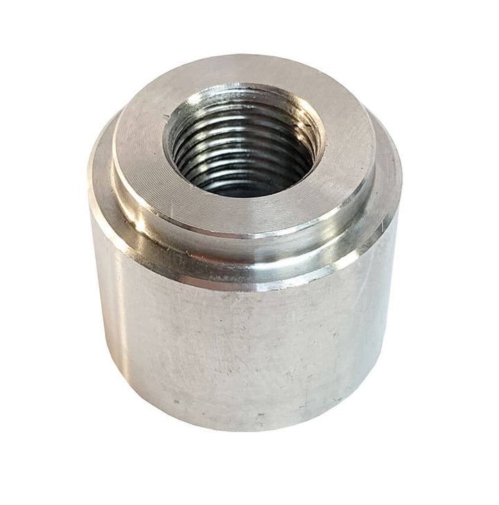 Redline Emissions Products Weld Bung (BG2003) - M12 X 1.25,  1" OD, 7/8" H, Normal Flare Stepped