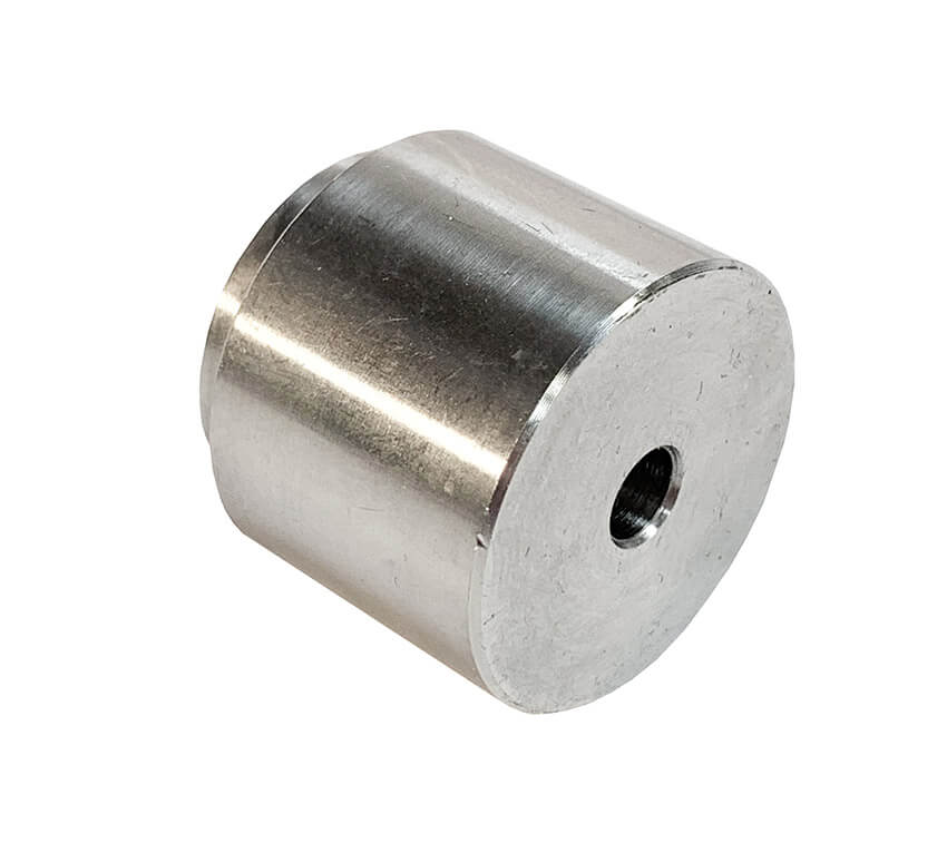 Redline Emissions Products Weld Bung (BG2003) - M12 X 1.25,  1" OD, 7/8" H, Normal Flare Stepped