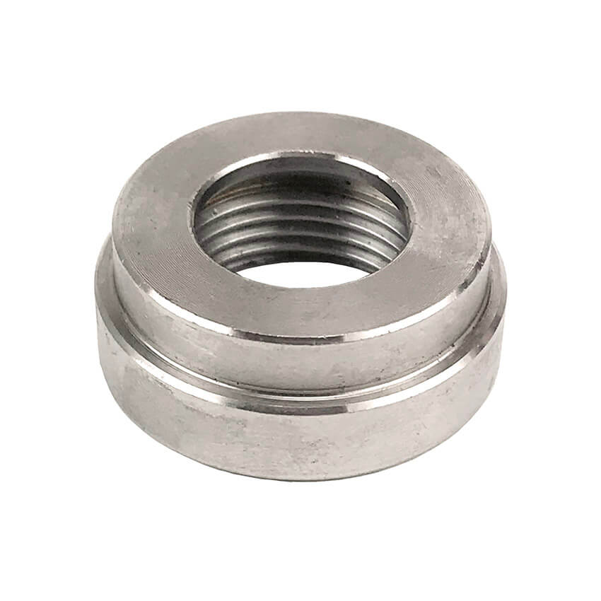 Redline Emissions Products Weld Bung (BG2015) - M20 X 1.50,  1.18" OD, .472" H, Flat Flare Stepped. Replaces Detroit 23539608