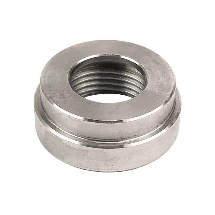 Redline Emissions Products Weld Bung (BG2015) - M20 X 1.50,  1.18" OD, .472" H, Flat Flare Stepped. Replaces Detroit 23539608