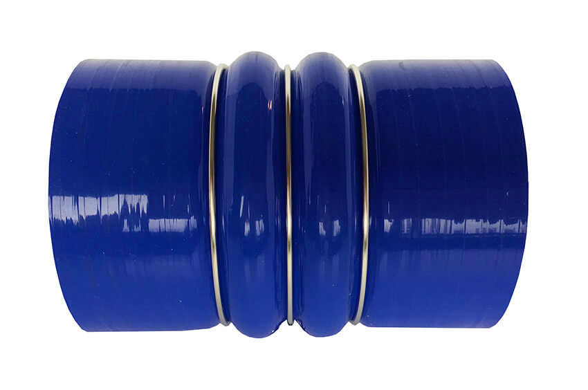 Redline Emissions Products Charge Air Cooler Cold Side Hose with Clamps (OEM 7755-0002 / RED RLC4006) side