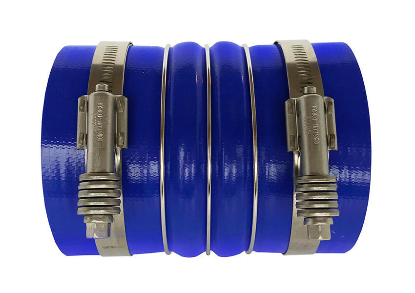 Redline Emissions Products Charge Air Cooler Cold Side Hose with Clamps (RED RLC4506) side with clamps