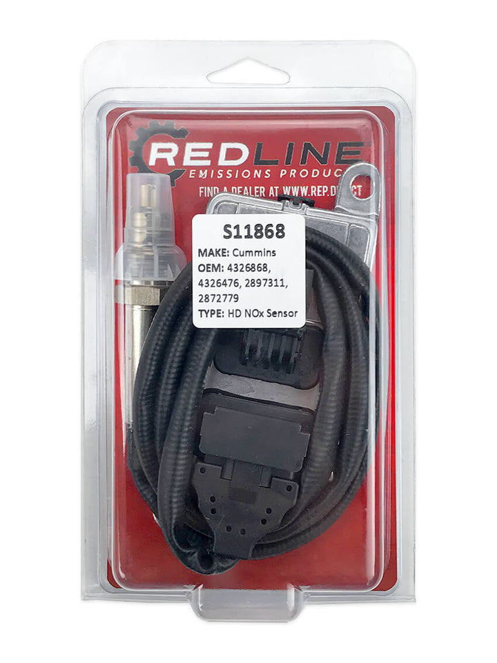 Redline Emissions Products Replacement for Cummins HD NOx Sensor (4326868 / REP S11868)