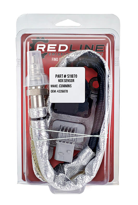 Redline Emissions Products Replacement for OEM Cummins HD NOx Sensor (OEM 4326870 / REP S11870)