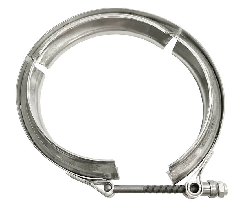 Redline Emissions Products OEM Cummins DPF Clamp (OEM 2880213 / RED VB2009) top view