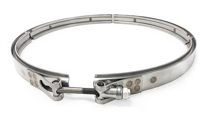 Redline Emissions Products OEM Navistar DPF Clamp (OEM 2604049C91 / RED VB2010)